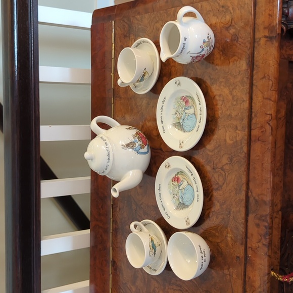 Wedgwood Toys Vintage Wedgewood Peter Rabbit Tea Set Poshmark